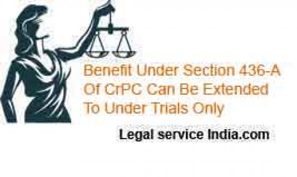 Benefit Under Section 436-A Of CrPC Can Be Extended To Under Trials Only, Not Those Challenging Conviction: Bombay HC